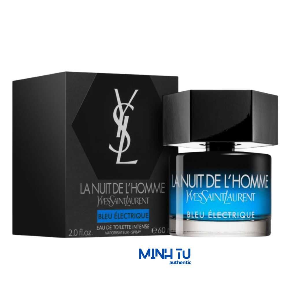 Yves Saint Laurent YSL La Nuit de L'Homme Bleu Electrique EDT Intense 60ml | Chính hãng